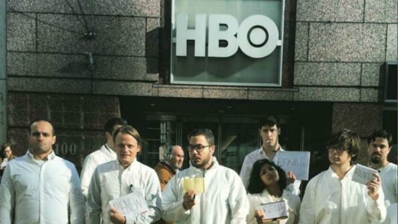 Tüntetés az HBO előtt Leftovers, A hátrahagyottak 