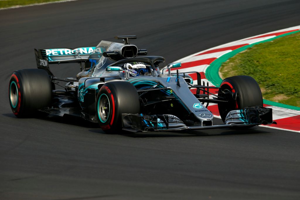 A Forma-1 előszezoni tesztje Barcelonában - 7. nap, Valtteri Bottas, Mercedes-AMG Petronas 