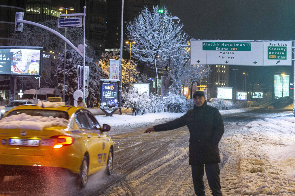 Havazás Törökországban  2022.01. 
 Heavy snowfall in Istanbul snowfall Horizontal 