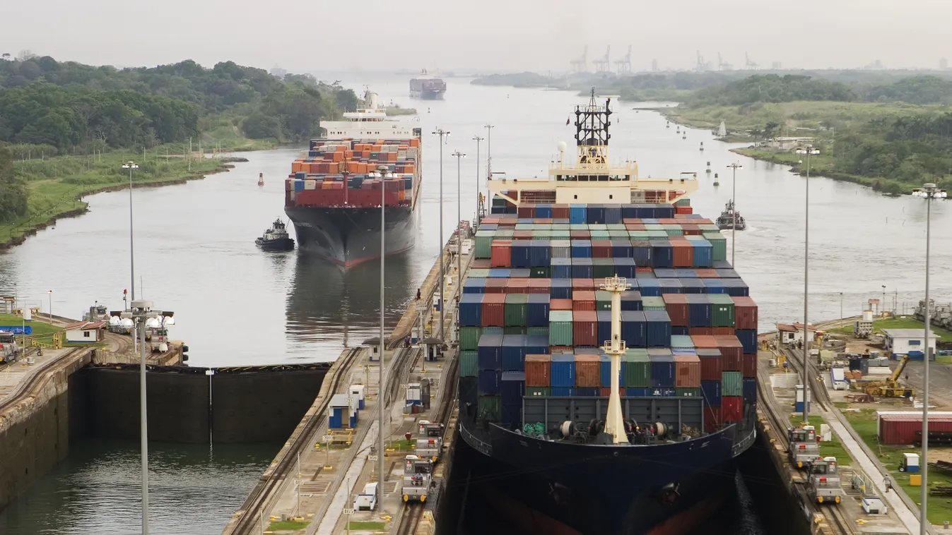 A tengeri kereskedelem egyik központja a lenyűgöző Panama-csatorna, galéria, 2023 