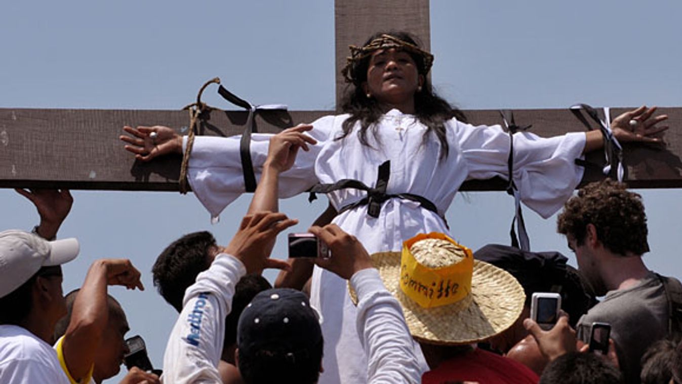 fülöp-szigeteki ünnepi keresztre feszítések, húsvét 