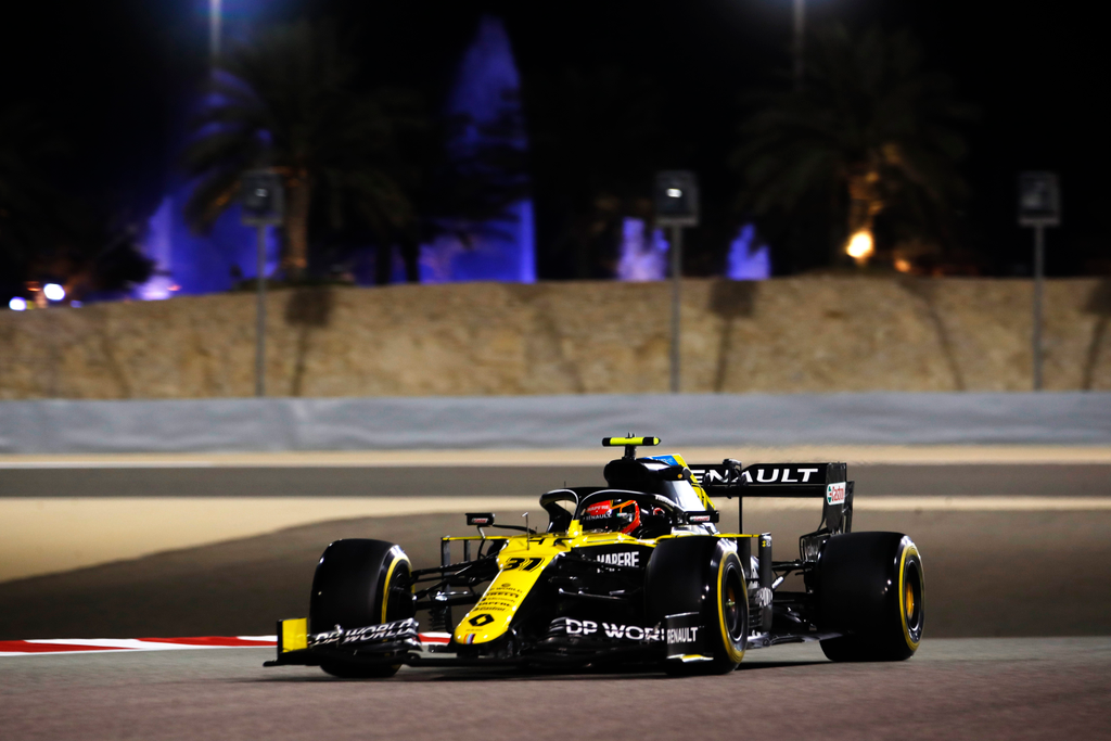 Forma-1, Esteban Ocon, Renault, Szahíri Nagydíj 2020, péntek 