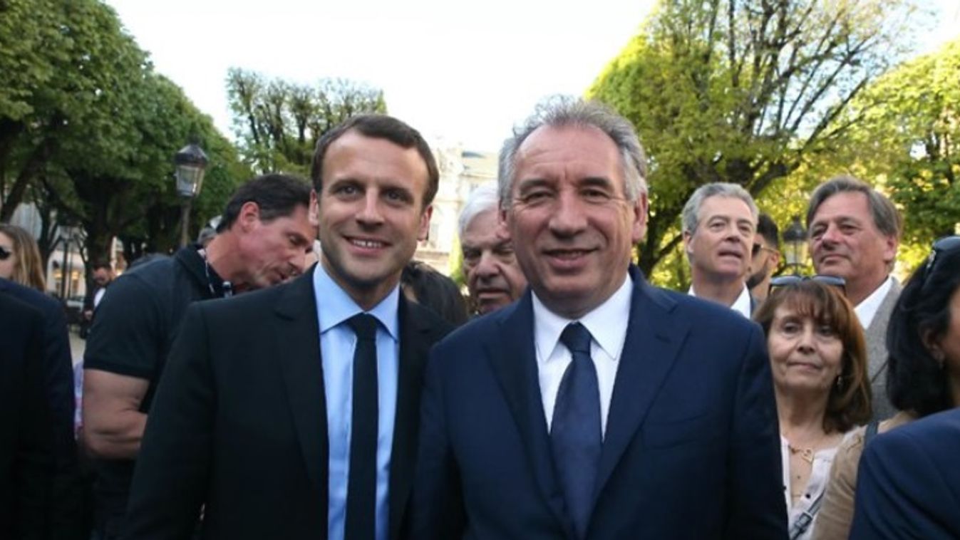 Emmanuel Macron; Francois Bayrou 