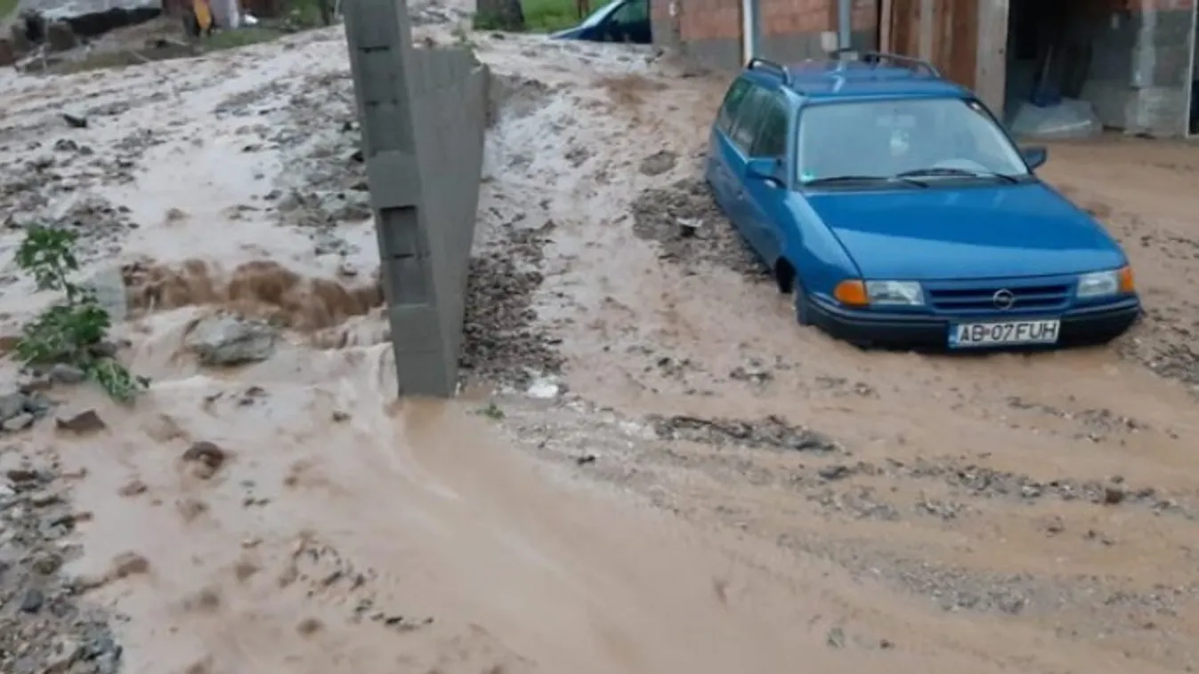Románia, árvíz 