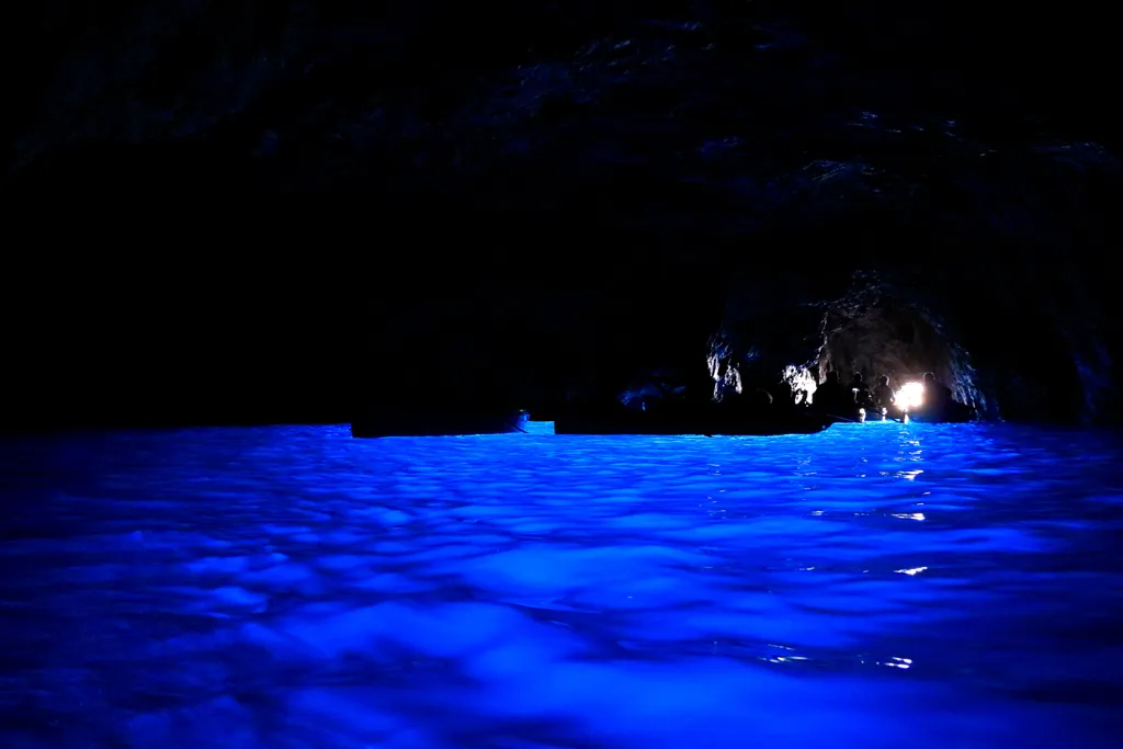 Italy, Capri, Kék barlang 