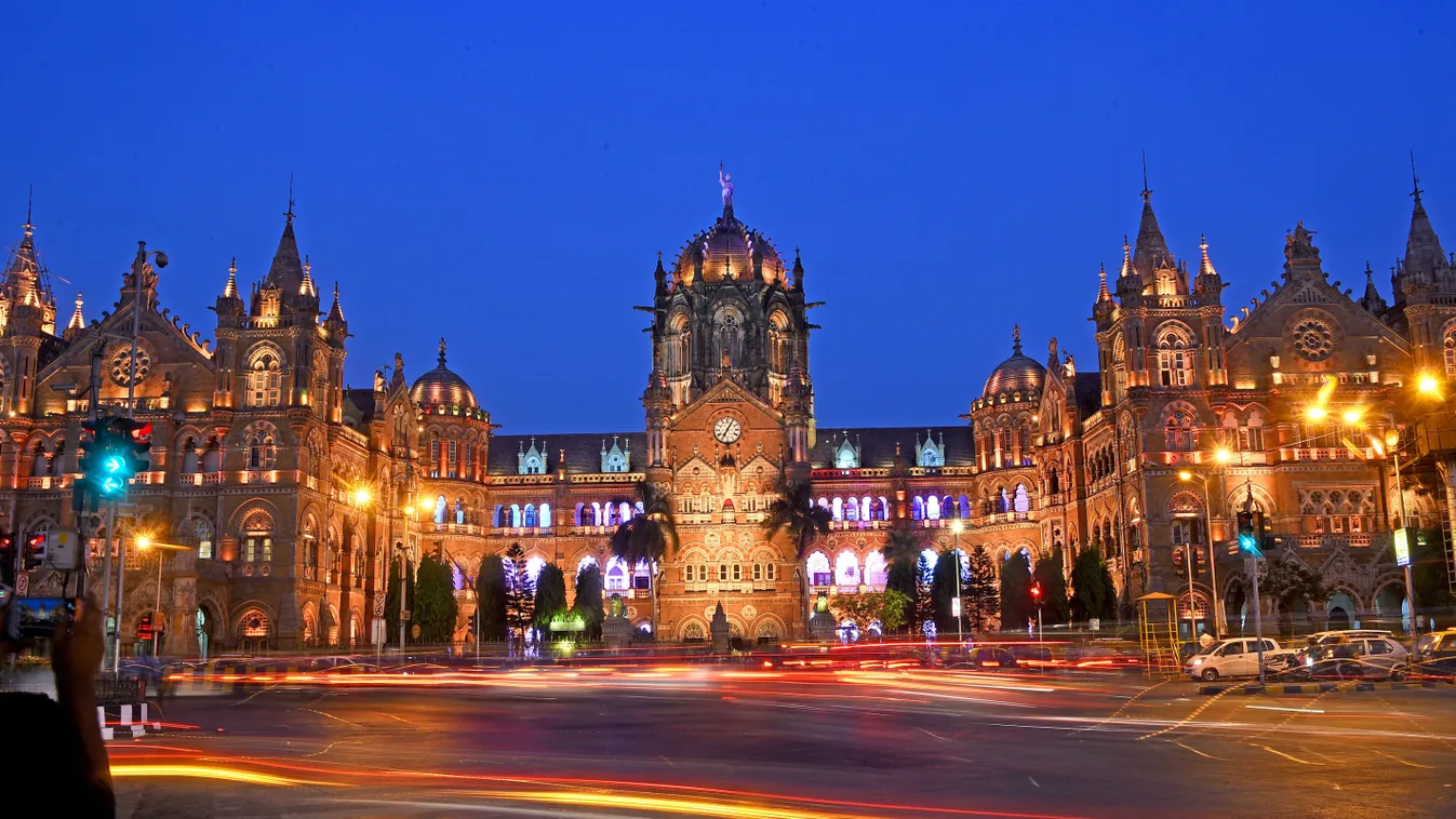 pályaudvarok Chhatrapati Shivaji Terminus Railway Station Mumbai 