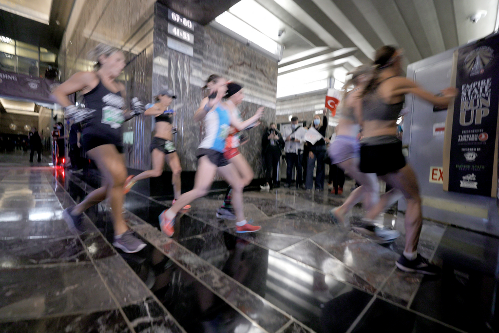 Lépcsőfutó verseny az Empire State Buildingben 