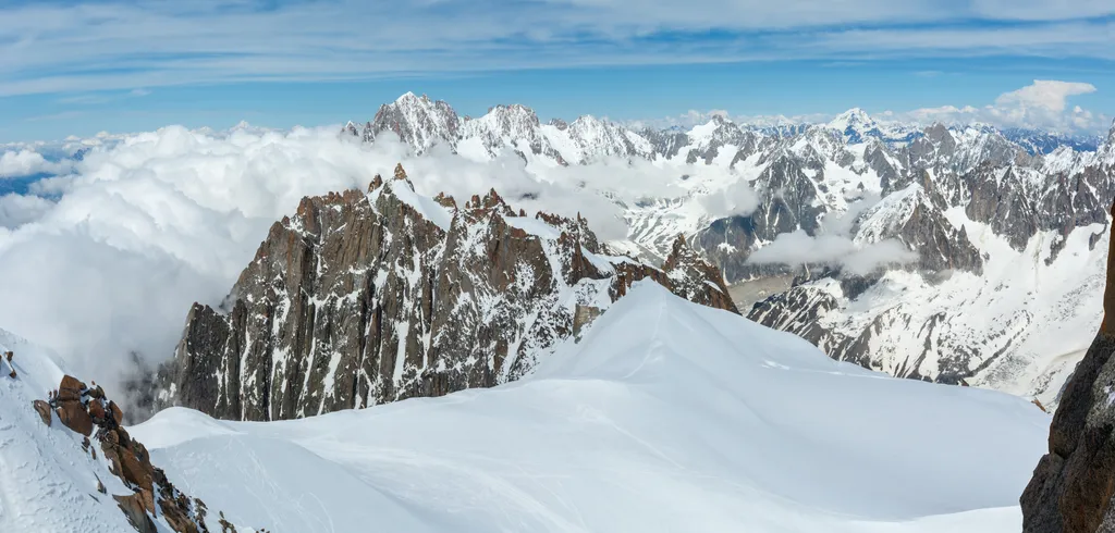 Aiguille du Midi, hegy, Franciaország, Mont Blanc Hegység, 