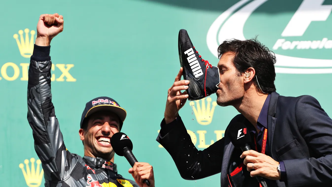 Forma-1, Daniel Ricciardo, Red Bull Racing, Mark Webber, Puma, Belga Nagydíj 