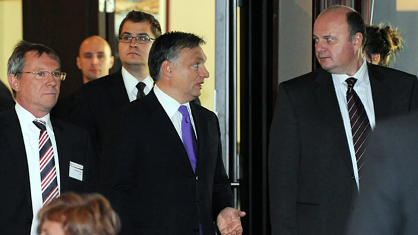 Orbán viktor és Kisbenedek Péter MABISZ konferencia