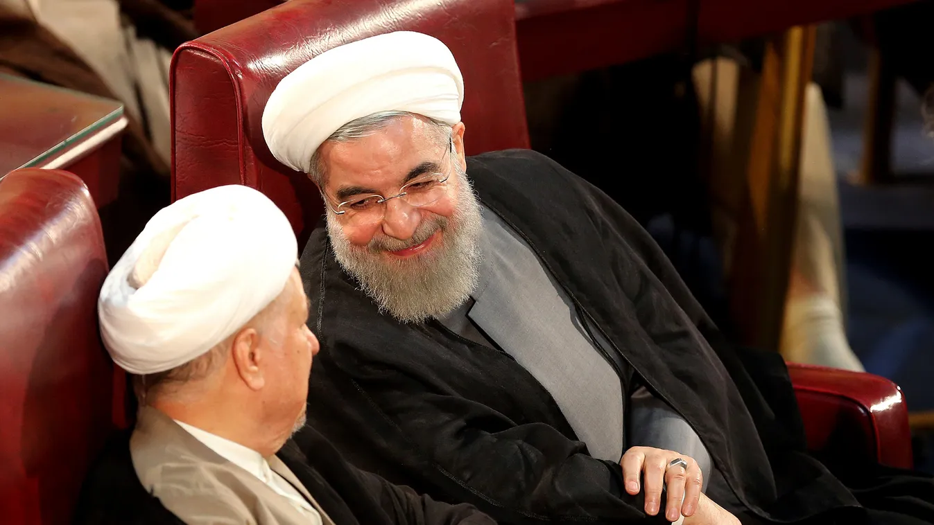 Irán Hasszán Roháni elnök 