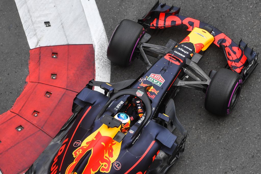 A Forma-1-es Azeri Nagydíj szombati napja, Daniel Ricciardo, Red Bull Racing 
