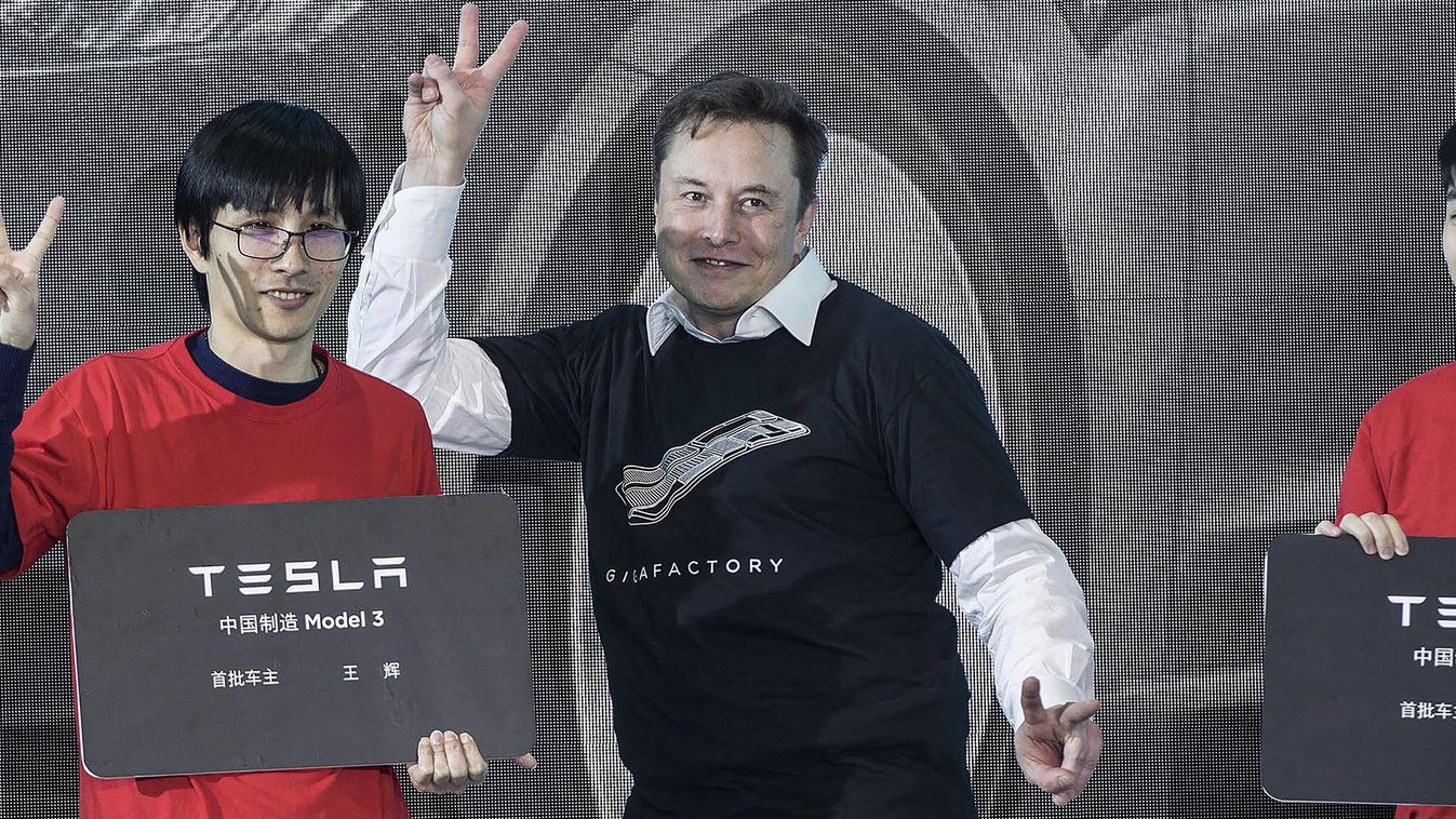 A Tesla kínai gyára 