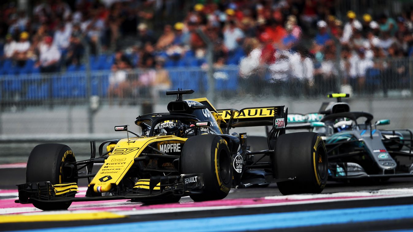 A Forma-1-es Francia Nagydíj, Nico Hülkenberg, Renault Sport Racing, Valtteri Bottas, Mercedes-AMG Petronas 