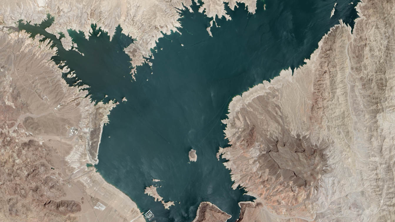 Mead-tó, USA, vízhiány, szárazság 