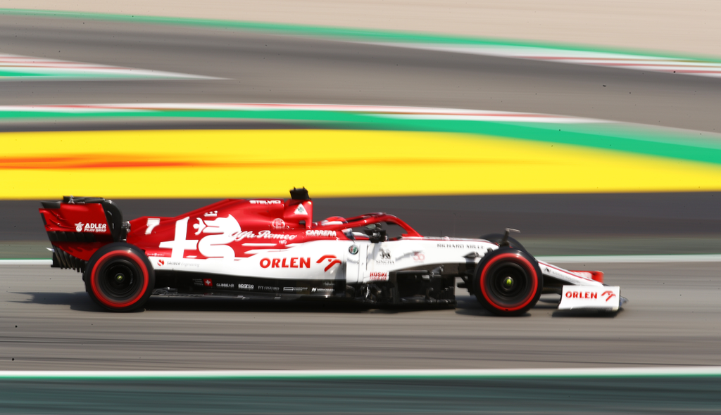 Forma-1, Kimi Räikkönen, Alfa Romeo, Spanyol Nagydíj 2020, péntek 