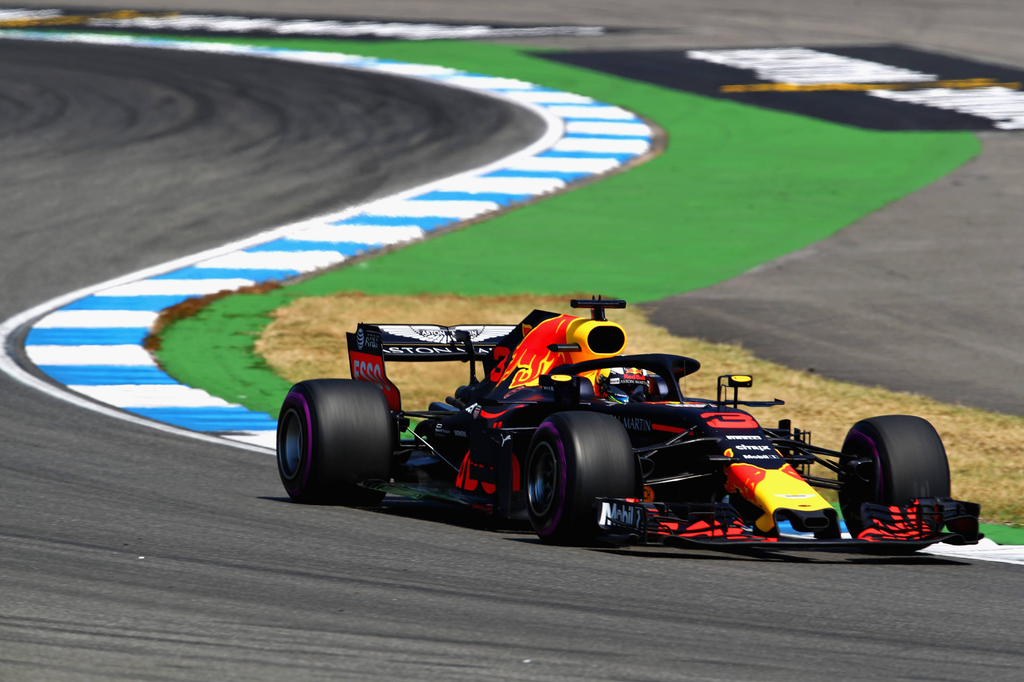 A Forma-1-es Német Nagydíj pénteki napja, Daniel Ricciardo, Red Bull Racing 