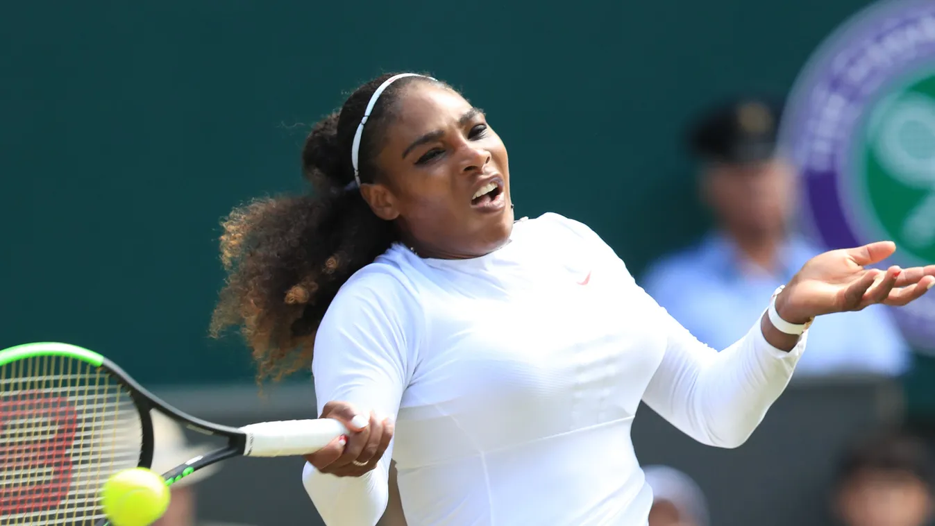 Wimbledon tennis tournament / Serena Williams 