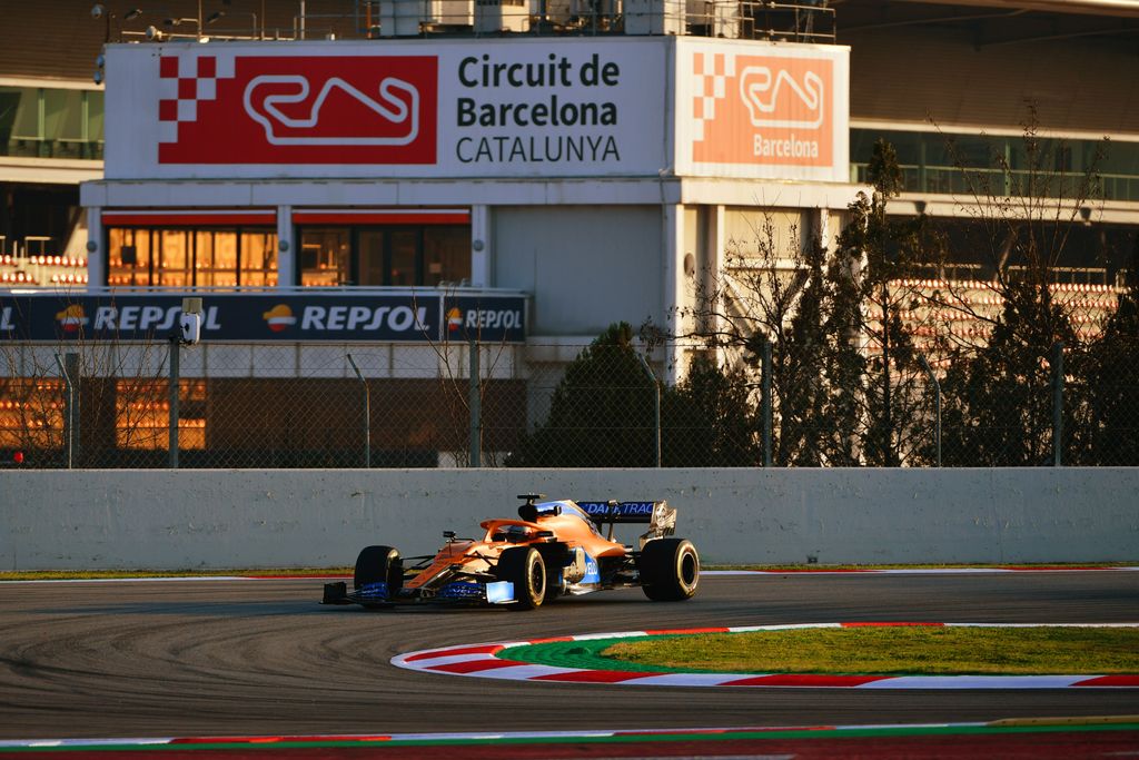 Forma-1, Barcelona, shakedown, Carlos Sainz, McLaren Racing 