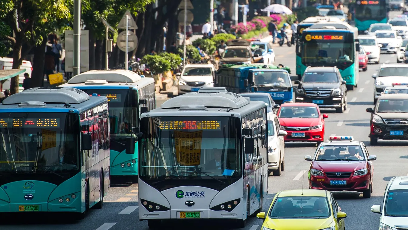 sencseni elektromos buszok, Shenzhen bus 