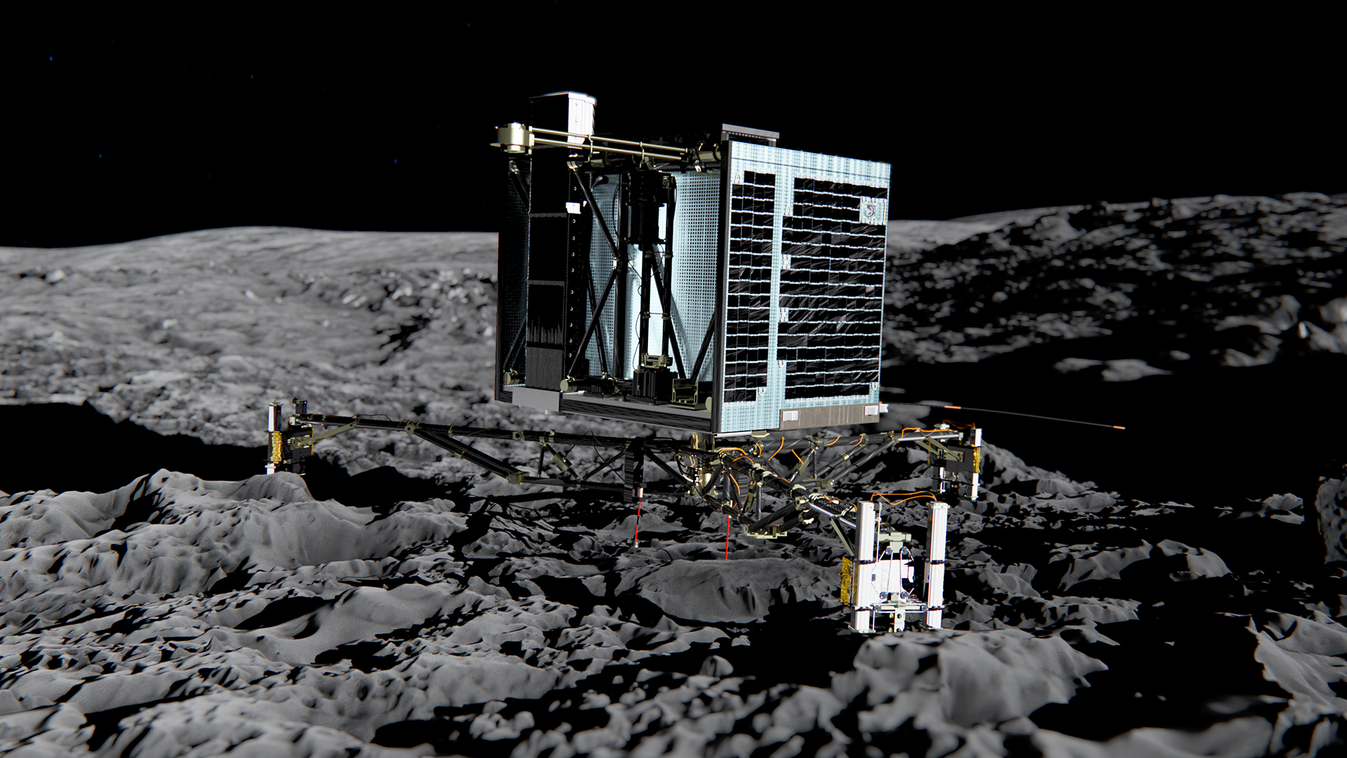 Philae, leszállóegység, Rosetta, üstökös 