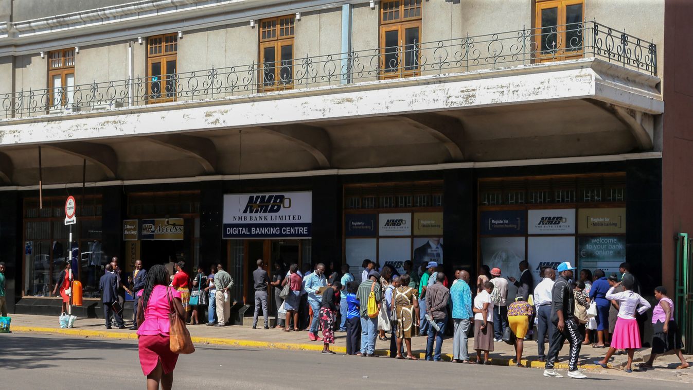 Zimbabwe készpénz hiány 