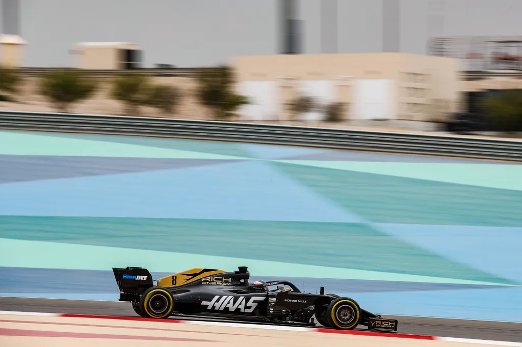 Forma-1, teszt, Bahrein, Romain Grosjean, Haas F1 Team 