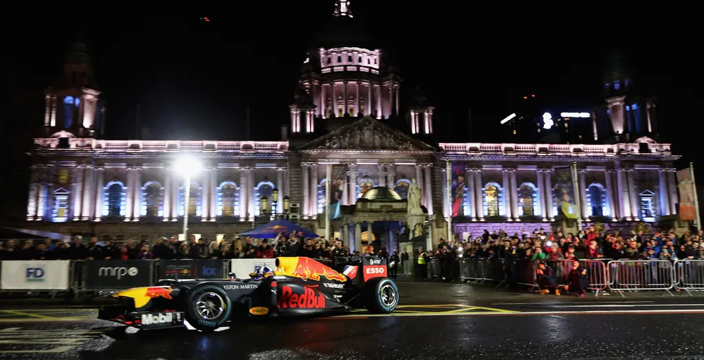 Forma-1, David Coulthard, Red Bull Racing, Belfast parádé 