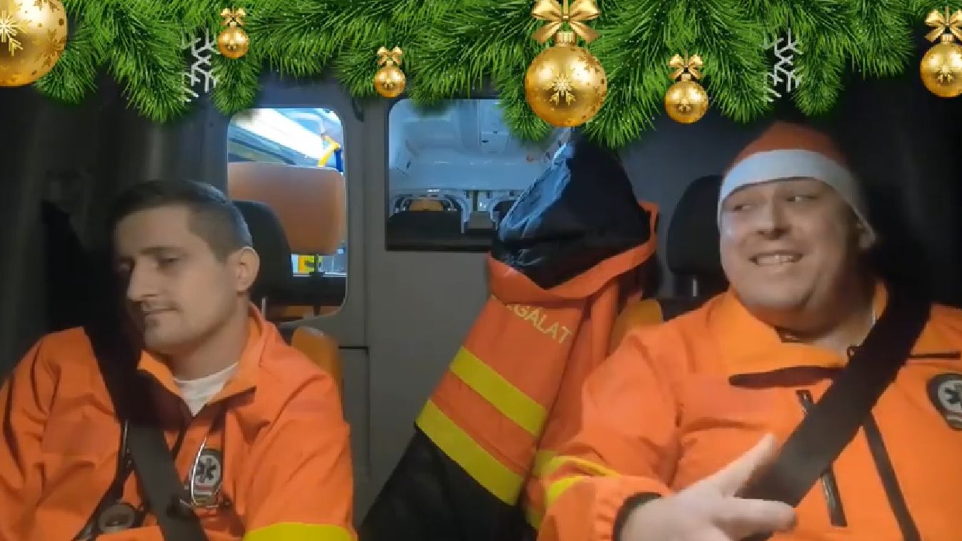mentők, mentősök, karácsony 