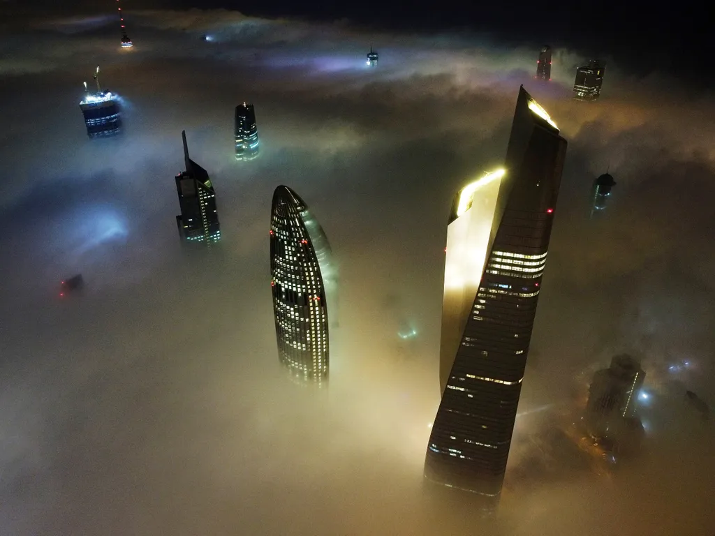Kuvaitváros köd 