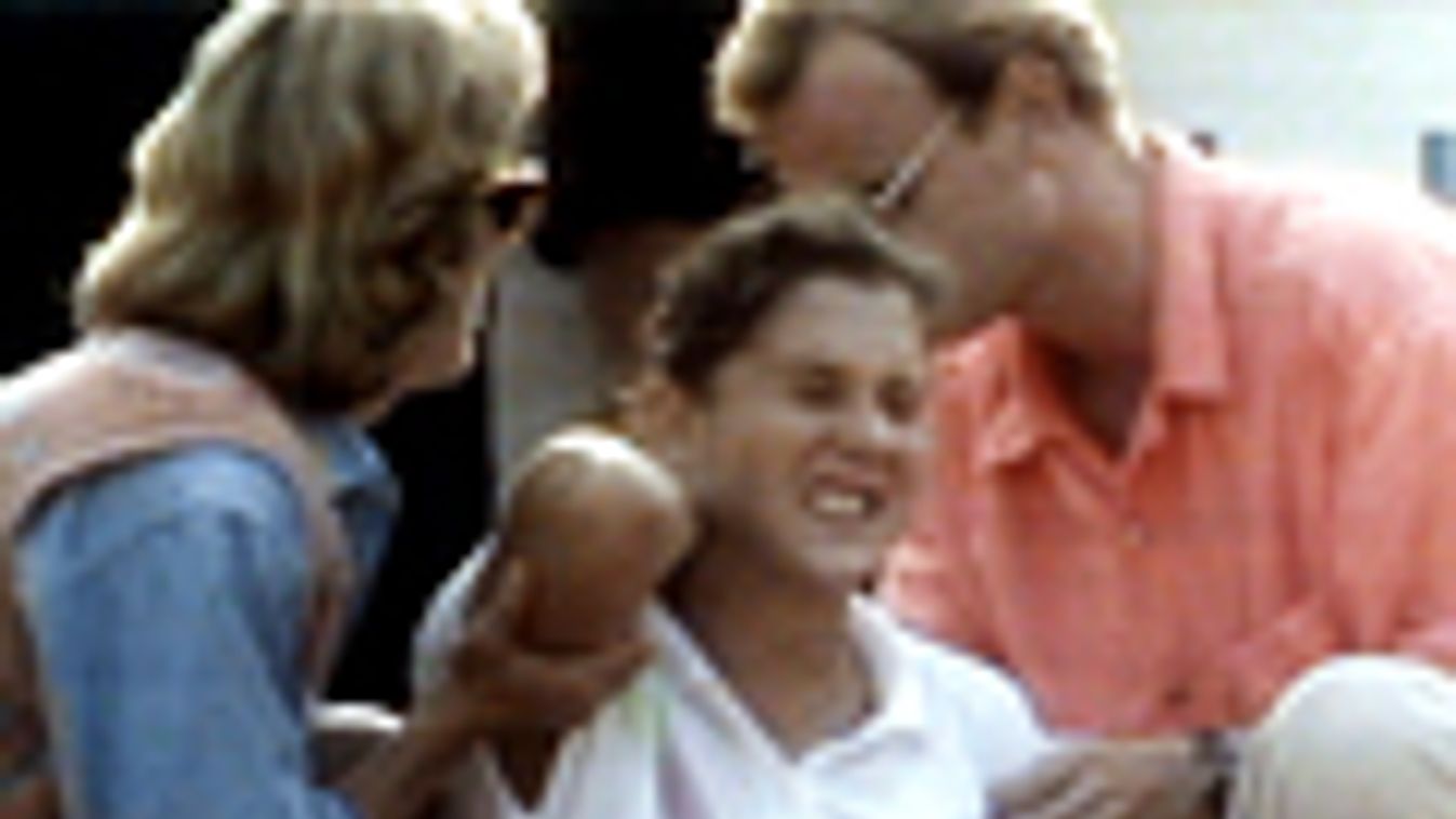 Szeles Mónika, késelsés a hamburgi tenisztornán, 1993