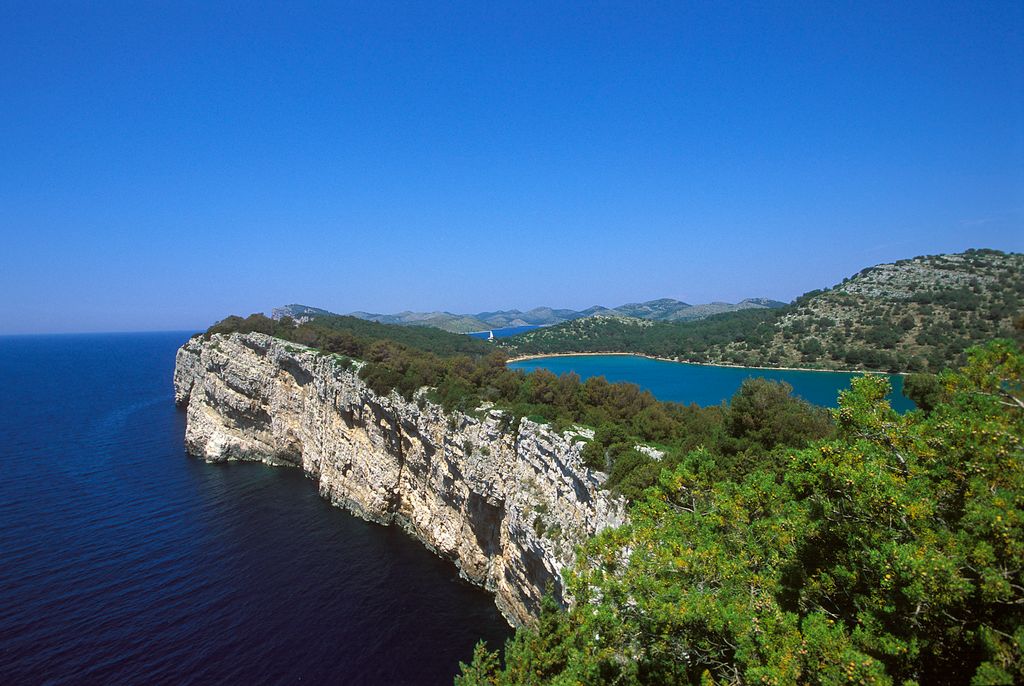 Adriatic Sea Croatia erosion geologic formation littoral panorama Horizontal AERIAL VIEW BALKANS CLIFF EUROPE GENERAL VIEW LANDSCAPE SEA 