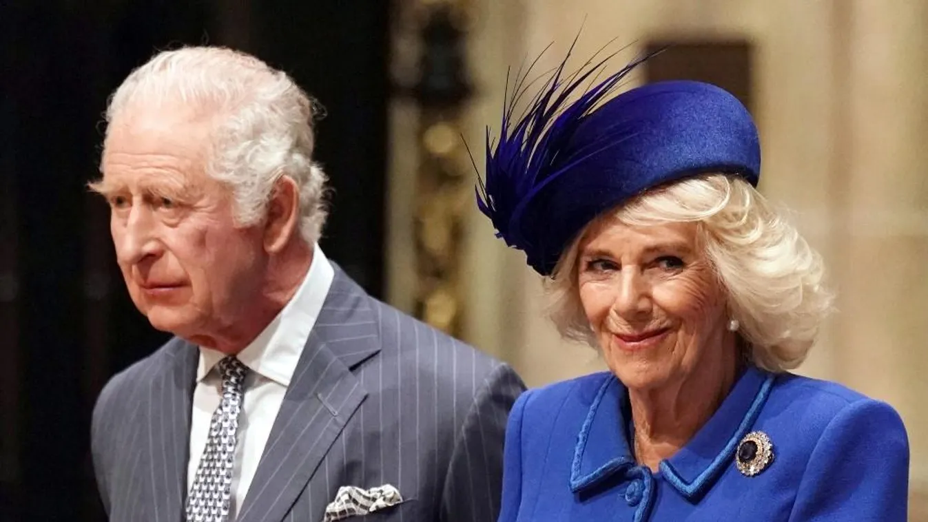 III. Károly brit király és a brit Kamilla királyné 2023. március 13-án,  a Nemzetközösség napjának szertartásán vett részt a Westminsteri apátságban 