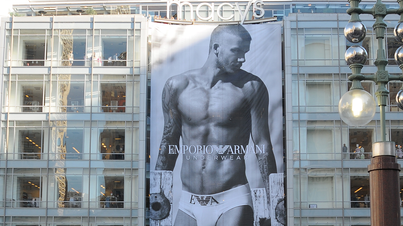 David Beckham Unveils New Emporio Armani Underwear Advertising Campaign SAN FRANCISCO - JUNE 18:  A general view at the Unveiling of Macy's New Emporio Armani Underwear Advertising Campaign on June, 18, 2008 in San Francisco, California.  (Photo by C Flan