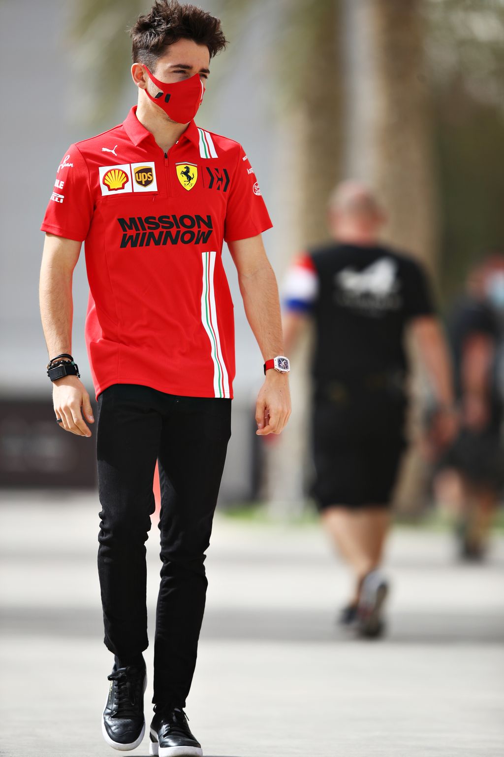 Forma-1, Charles Leclerc, Ferrari, Bahrein teszt 2. nap, 2021 