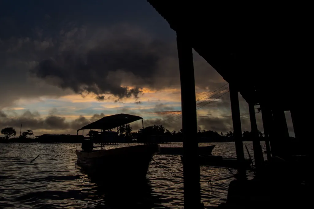 Catatumbói villámlás, Maracaibo-tó 