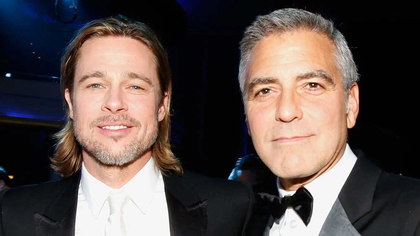 Brad Pitt, George Clooney, Oscar 2014 