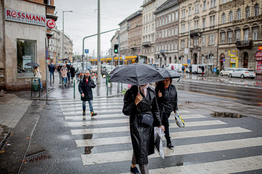 eső Budapesten 2019.11.04. 