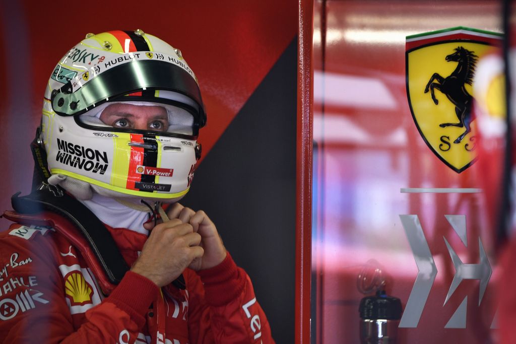 Forma-1, Sebastian Vettel, Scuderia Ferrari, Azeri Nagydíj 