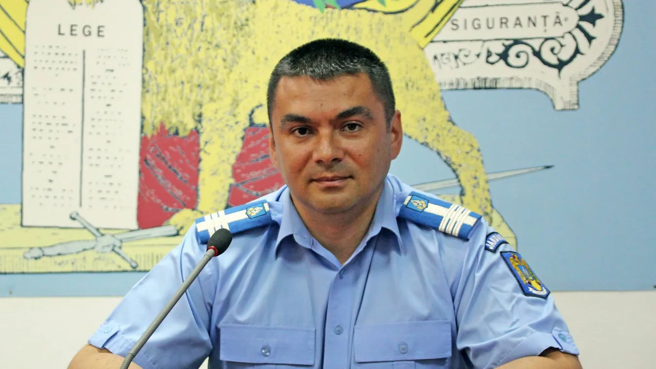 Sebastian Cucoș román csendőr,  bukaresti csendőrség új parancsnoka

Jandarmeria Română 