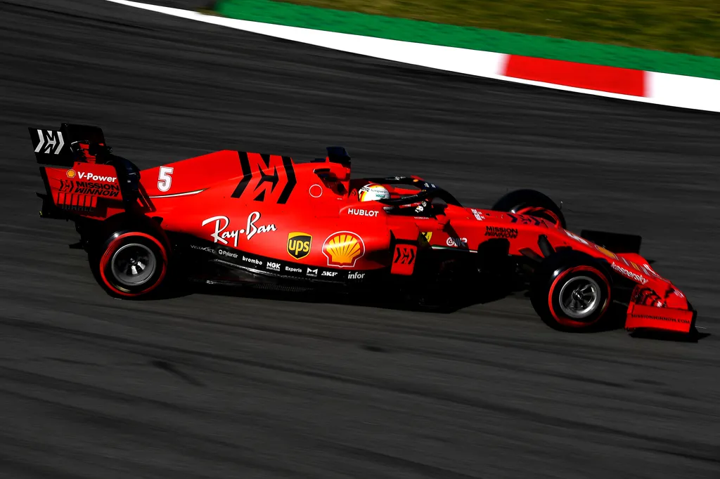 Forma-1, Sebastian Vettel, Ferrari, Barcelona teszt 5. nap 