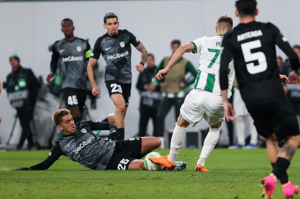 Konferencia Liga, Ferencváros - Genk, Ferencváros, Fradi, Genk, KRC Genk, FTC, labdarúgás, mérkőzés. Groupama Aréna, Budapest, EKL 