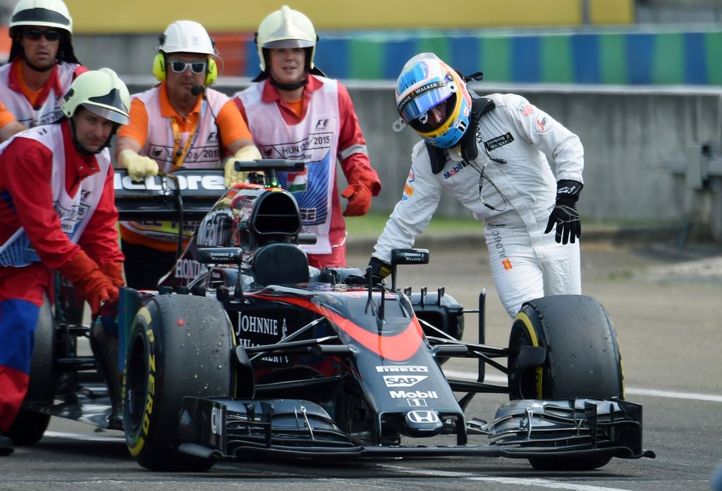 Forma-1, Fernando Alonso, McLaren, Magyar Nagydíj 2015 