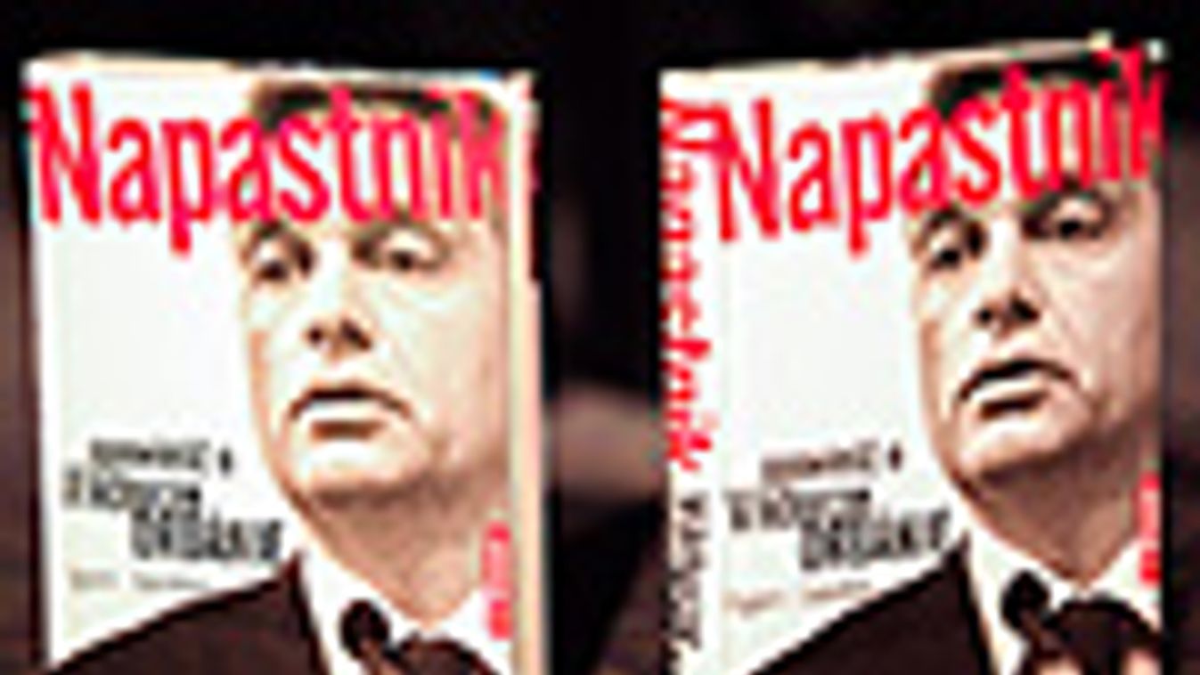 Igor Janke lengyel újságíró a Csatár &#8211; Elbeszélés Orbán Viktorról című, a magyar miniszterelnökről írt könyvét mutatják be Varsóban 2012. december 3-án