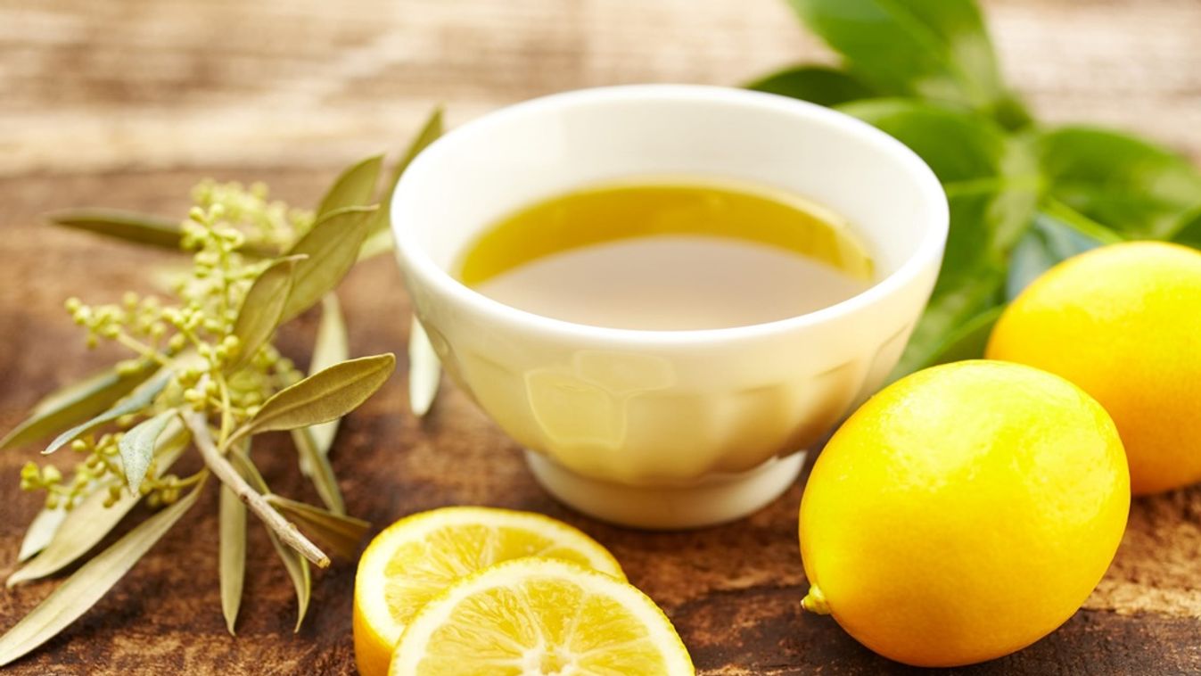 citrom, olívaolaj 