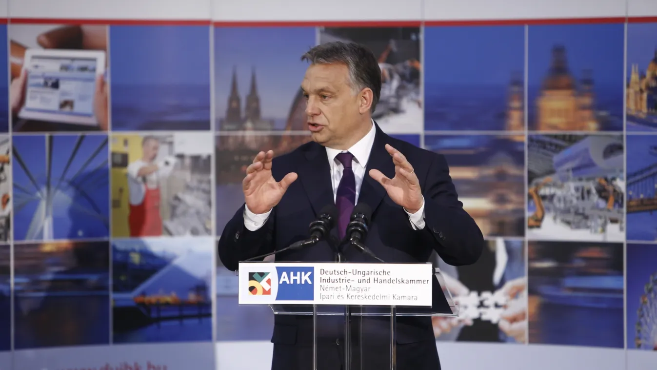 Német-Magyar Iparkamara Taggyűlése Orbán Viktor 
