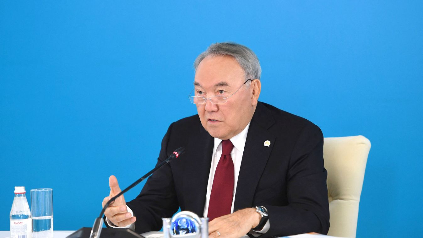 Kazakhstan's founding president, Nursultan Nazarbayev Kazakhstan's founding president,Nursultan Nazarbayev,speech Horizontal 