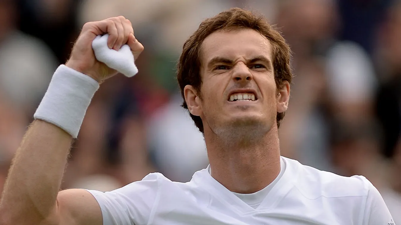 Andy Murray, Fernando Verdasco elleni meccsen Wimbledonban