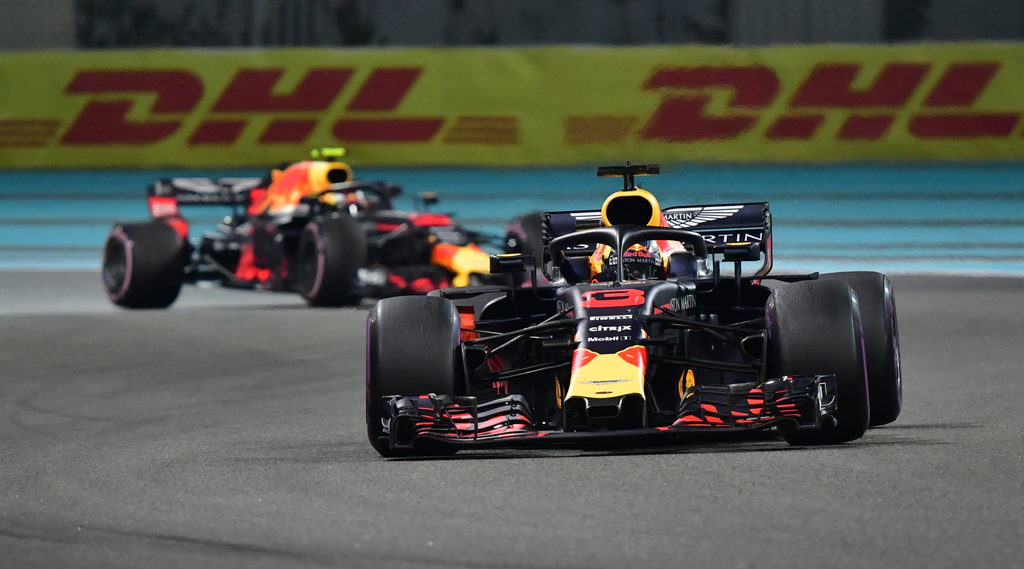 Forma-1, Abu-dzabi Nagydíj, Daniel Ricciardo, Max Verstappen, Red Bull 