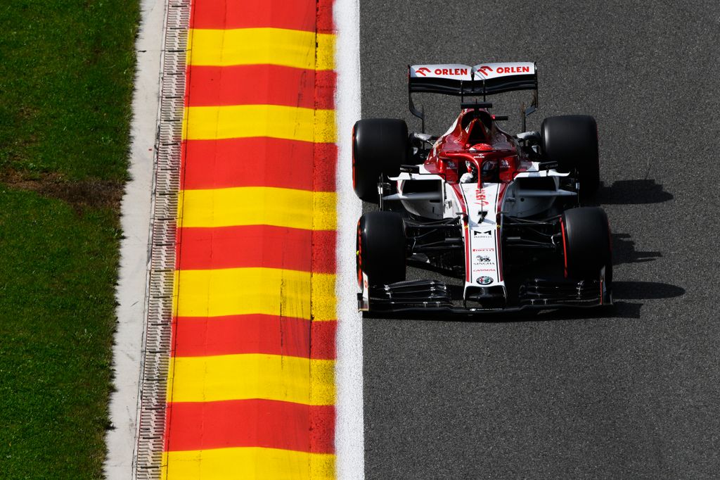 Forma-1, Kimi Räikkönen, Alfa Romeo, Belga Nagydíj 2020, szombat 